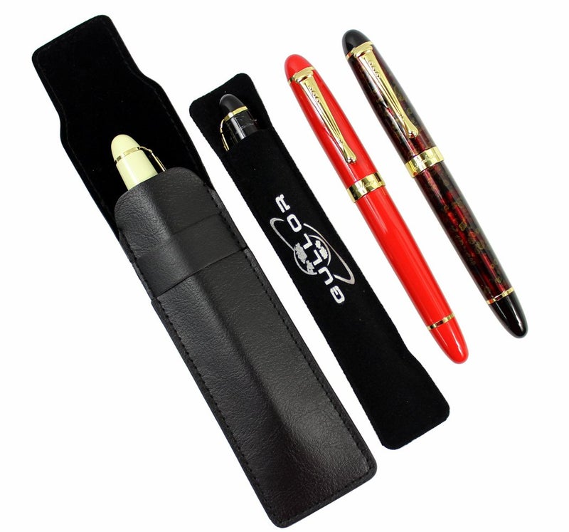 Gullor 4 PCS in Set 450 Fountain Pen in 4 Colors (Bright Colors) with Pen Pouch - Image 4